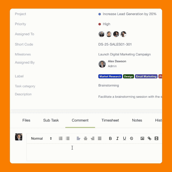 Ensure team members stay informed about relevant updates