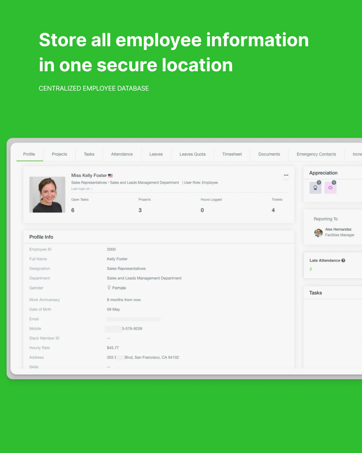 CENTRALIZED EMPLOYEE DATABASE