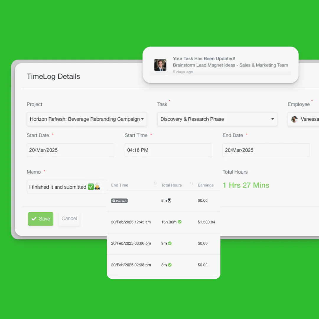 Time Logging