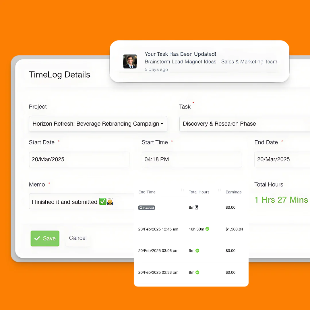 Productivity Tracking